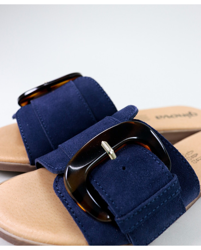 Zapatillas con Damas Buckle Ginova