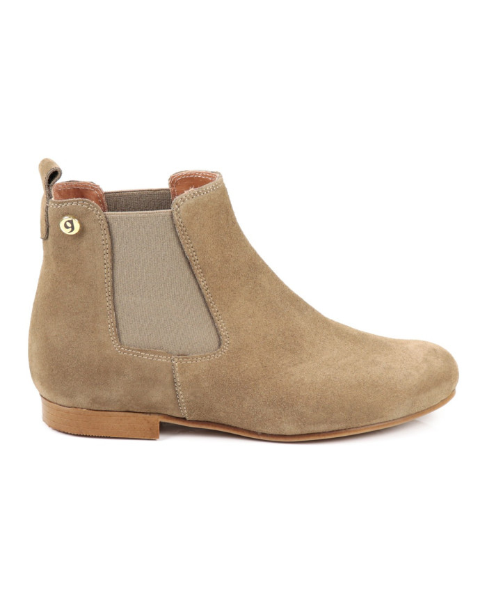 Elastic Taupe Rasa Ginova Boot