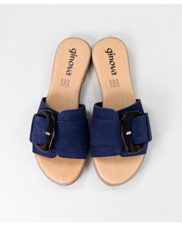 Zapatillas con Damas Buckle Ginova