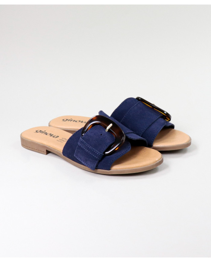 Zapatillas con Damas Buckle Ginova