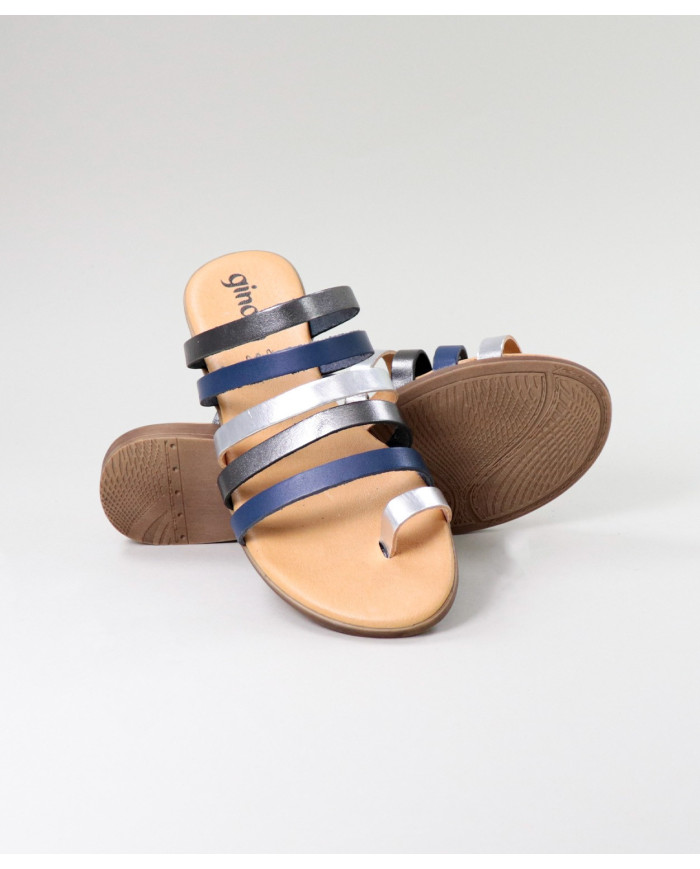 Ladies Slippers with Ginova Strips