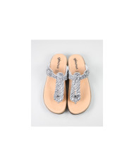 Zebra Flip Flip Flip Flops by Mistress Ginova