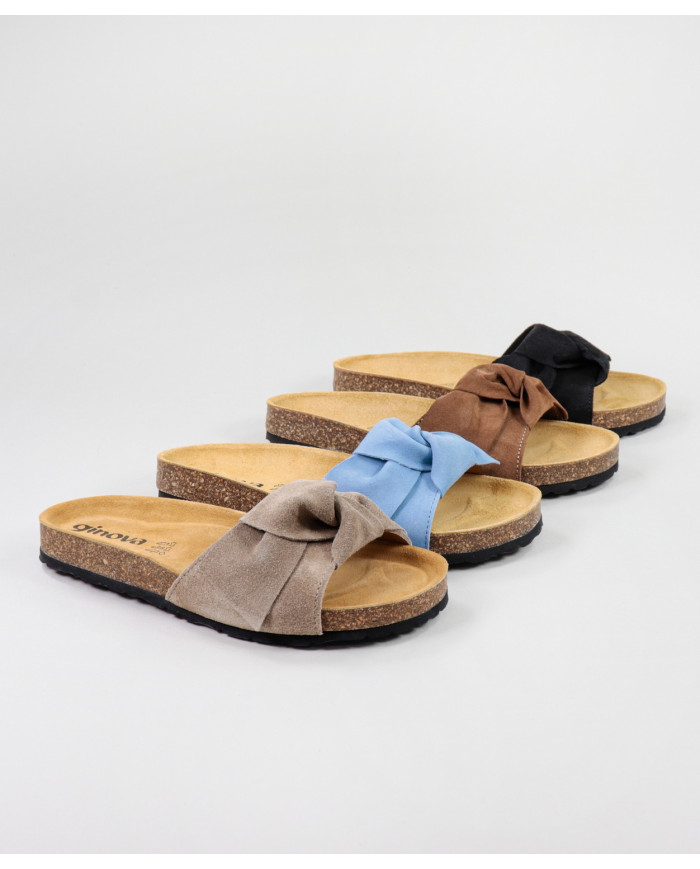 Ms. Ginova Slippers with Lace