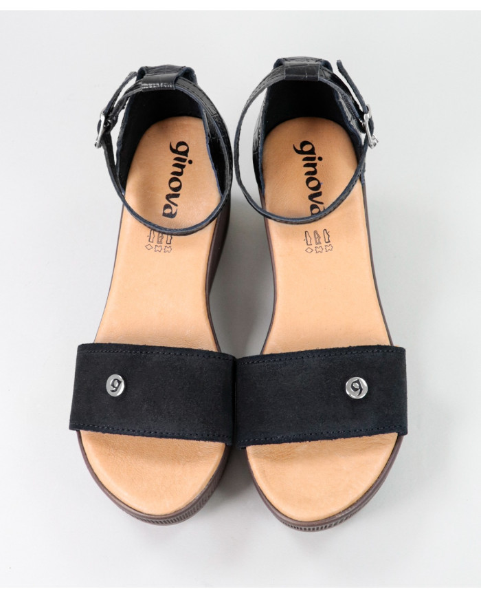 Sandalias de Senhora Ginova Cerrada Volver