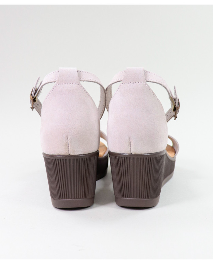 Rosa de Senhora Ginova Sandals Closed Back