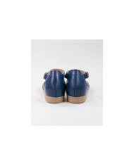 Blue Sandals by Madame Ginova Perforated