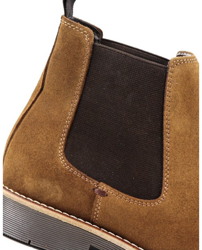 Botas de hombres con doble Ginova elástica