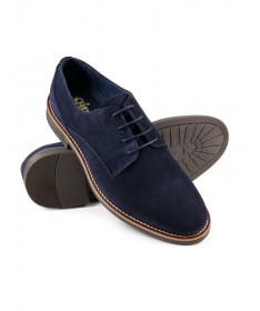 Sapatos de Homem Azuis Casual Ginova