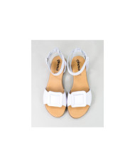 Lower sandals of Lady Ginova with Frontal Aplique