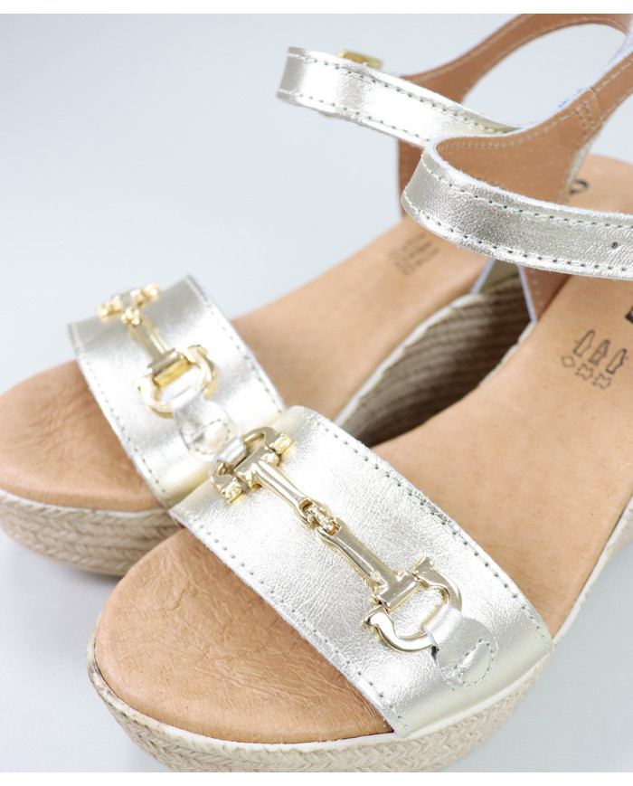 Sandals Lady Ginova de Cunha with Aplique