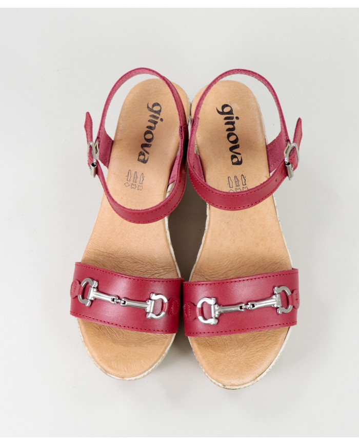 Sandalias Lady Ginova de Cunha con Aplique