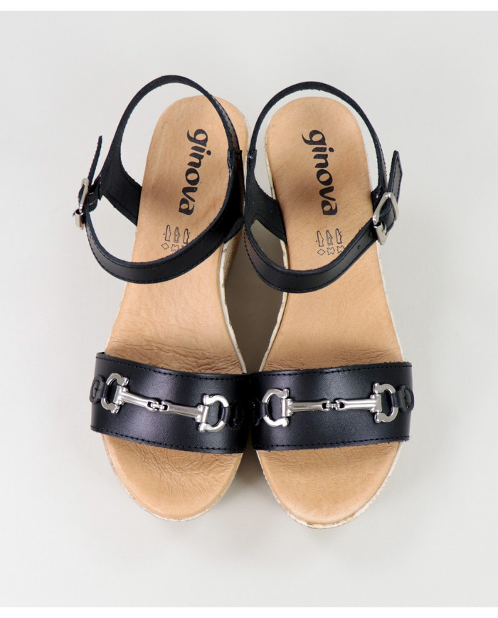 Sandals Lady Ginova de Cunha with Aplique