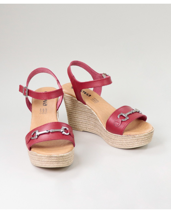 Sandalias Lady Ginova de Cunha con Aplique