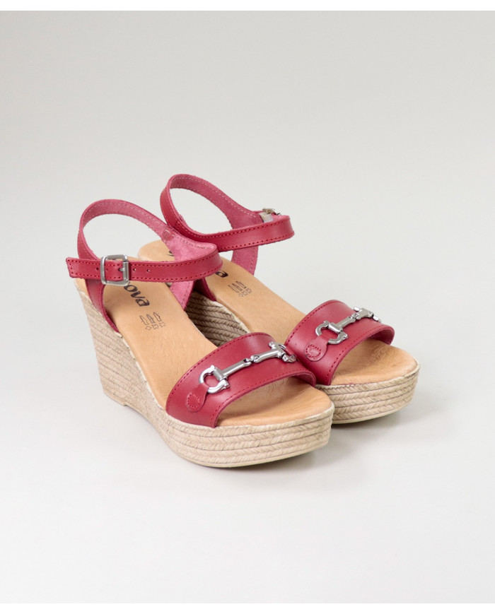 Sandalias Lady Ginova de Cunha con Aplique