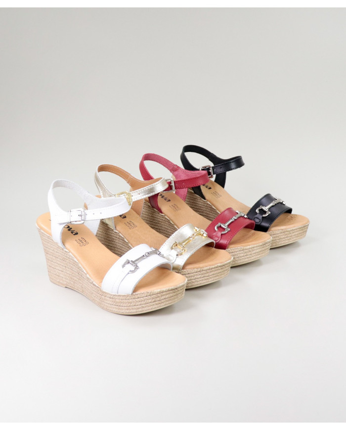 Sandals Lady Ginova de Cunha with Aplique