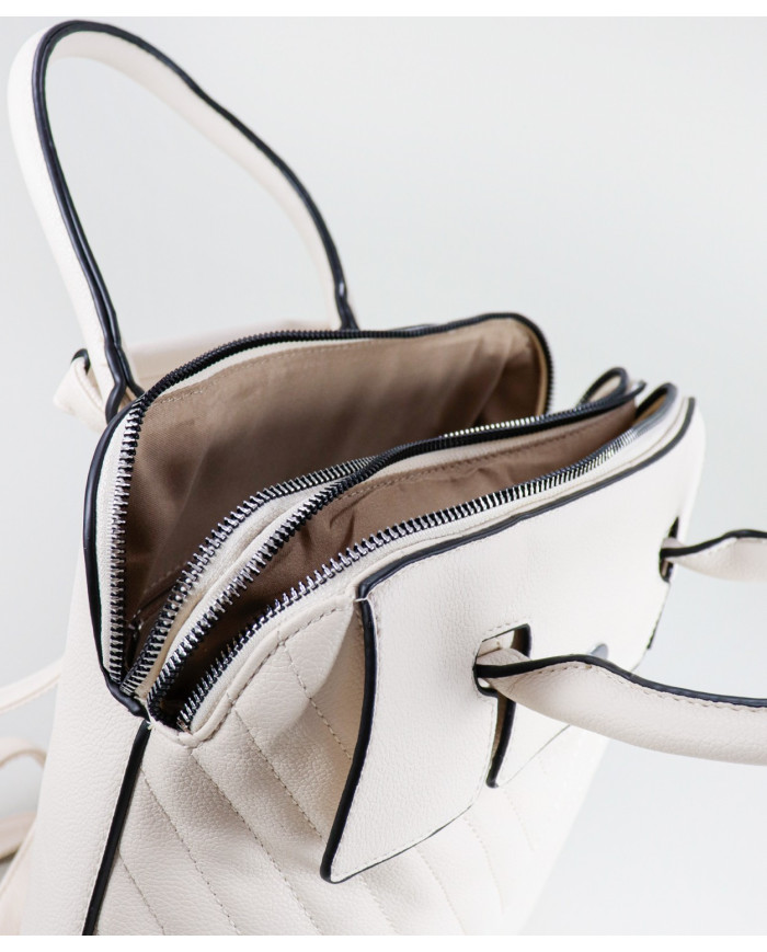 Lady Maple Mochila con costuras decorativas