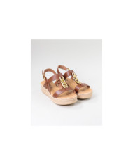 Sandalias Lady Ginova con Cadena de Oro