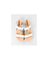 Sandals Lady Ginova with Golden Chain