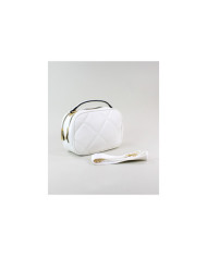 Lady's White Case with Two Clasps