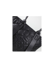 Ladies Black Suitcase with Decorated Front