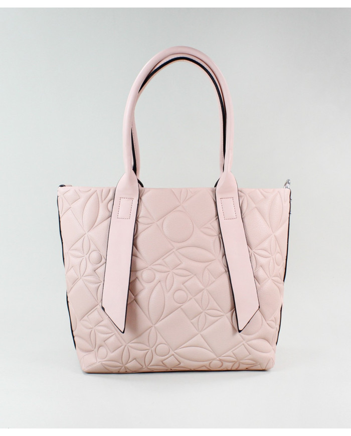 Ladies Pink Case with Decorated Front