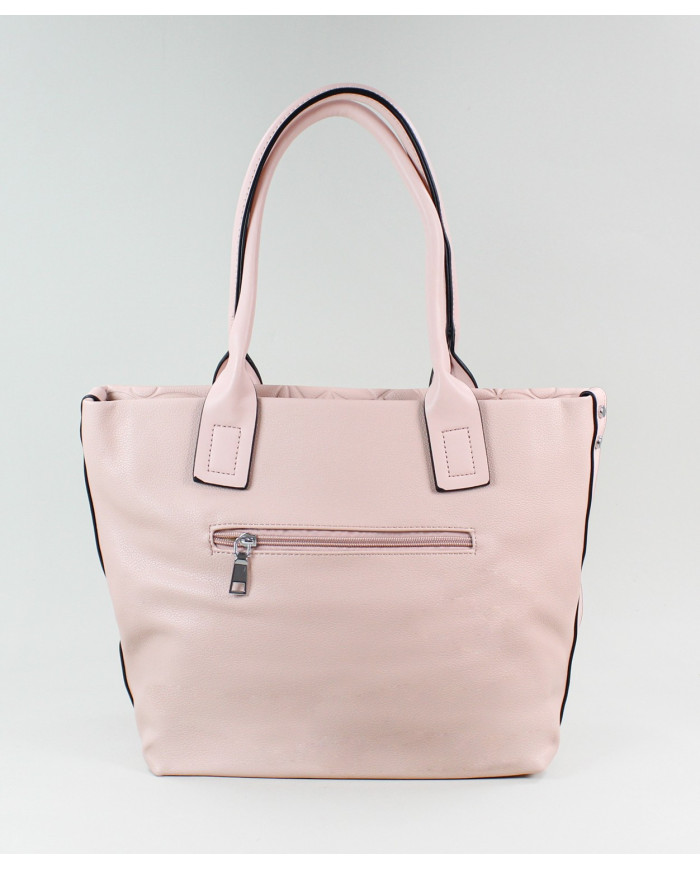 Ladies Pink Case with Decorated Front