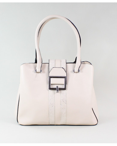 Lady Beige Bag with Buckle