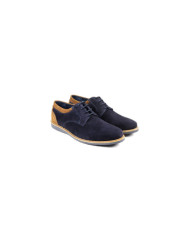 Blue Casual Men Shoes with Two Tonalities Ginova