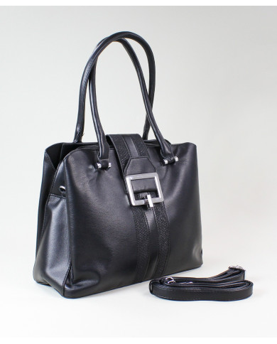 Black Lady Bag con Buckle