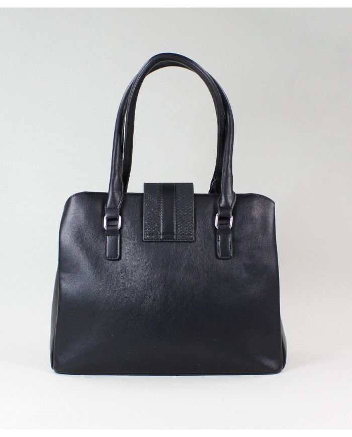 Black Lady Bag with Buckle