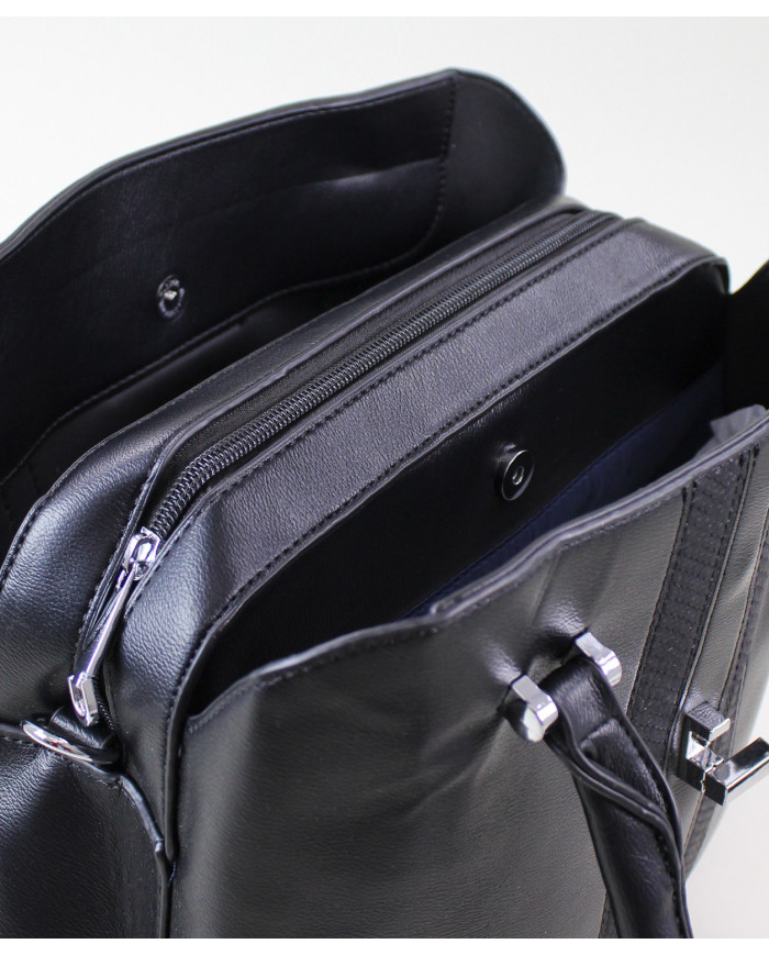 Black Lady Bag con Buckle