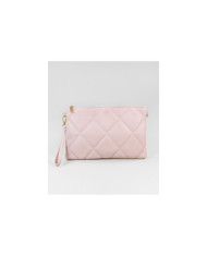 Clutch Feminina Rosa com Alça Removível