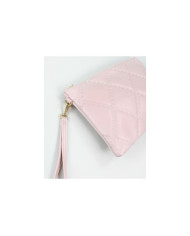 Pink Female Clutch with Removable Handle