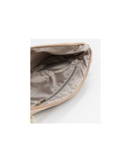 Clutch Feminina Taupe com Alça Removível