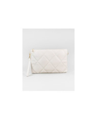 Clutch Women Beige with Removable Handle