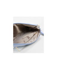 Clutch Feminina Azul com Alça Removível