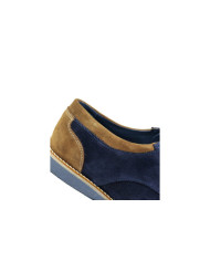 Blue Casual Men Shoes with Two Tonalities Ginova