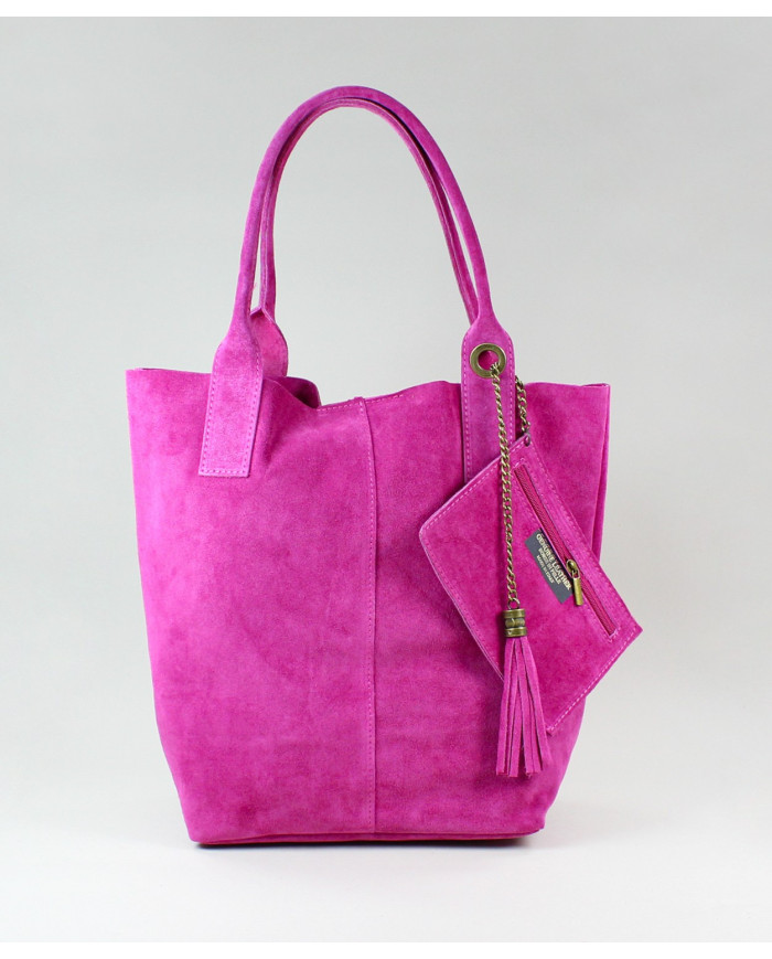 Mala de Senhora Rosa em Pele