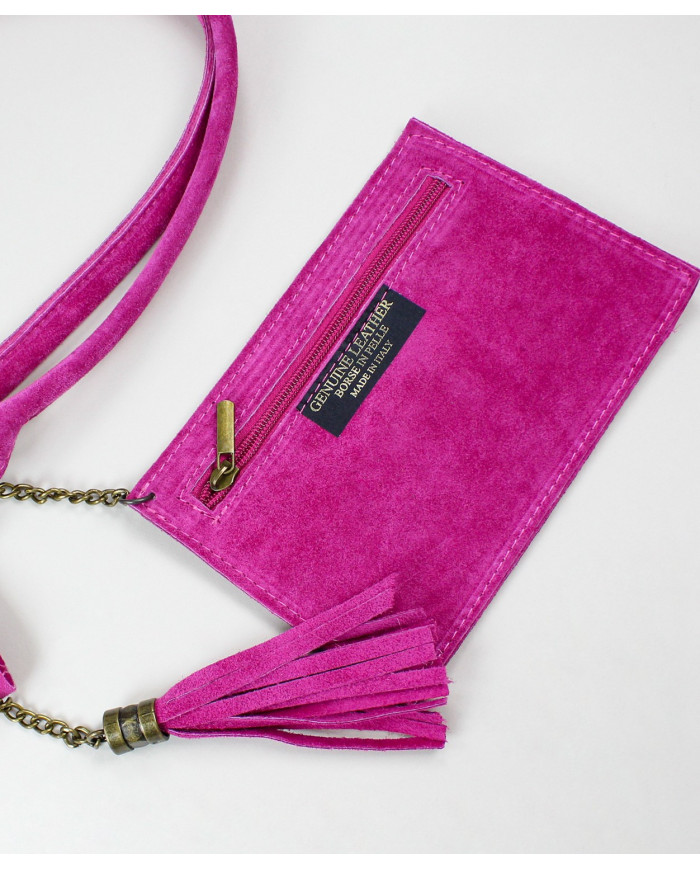 Mala de Senhora Rosa em Pele