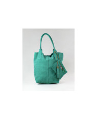 Green Lady's Bag in Skin
