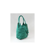 Green Lady's Bag in Skin