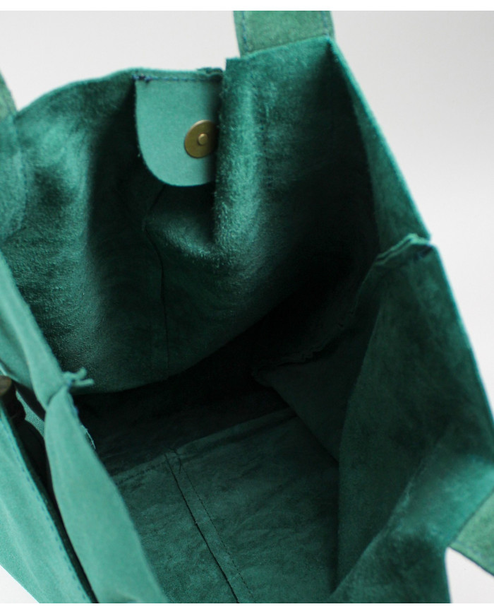 Bolsa de Green Lady en la piel