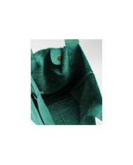 Green Lady's Bag in Skin
