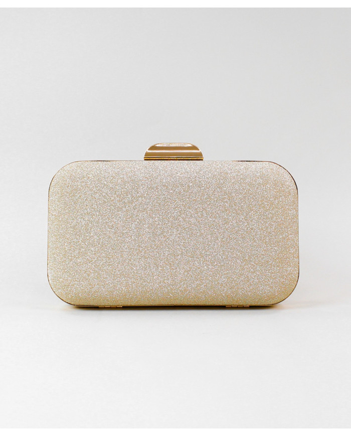 Pochete Dourada Elegante com Brilho