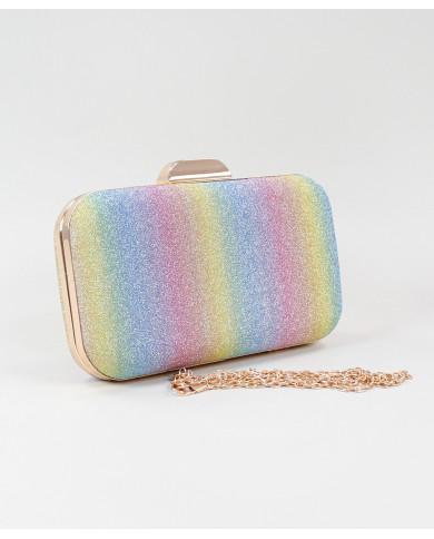 Pochete Multicolor Elegante com Brilho