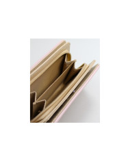 Ladies Pink Wallet with Seams