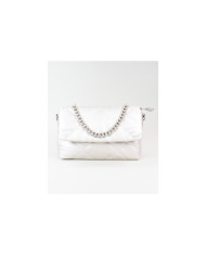 Ladies Platinum Suitcase with Chain