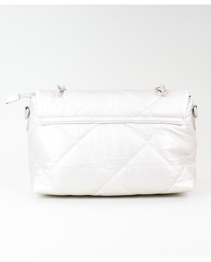 Ladies Platinum Suitcase with Chain