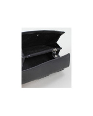 Cartera de cuero negro