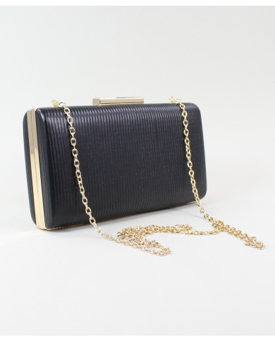 Ladies' Black Pot Rectangular